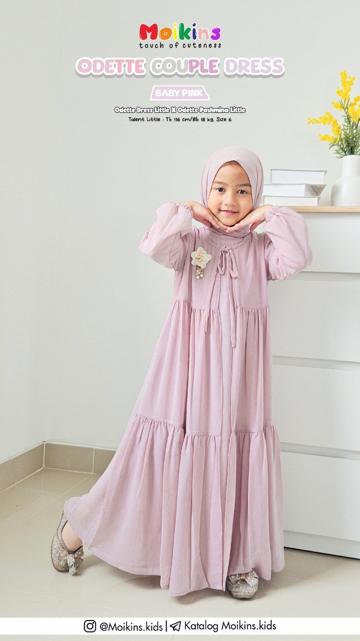 ODETTE DRESS LITTLE - Gambar 4