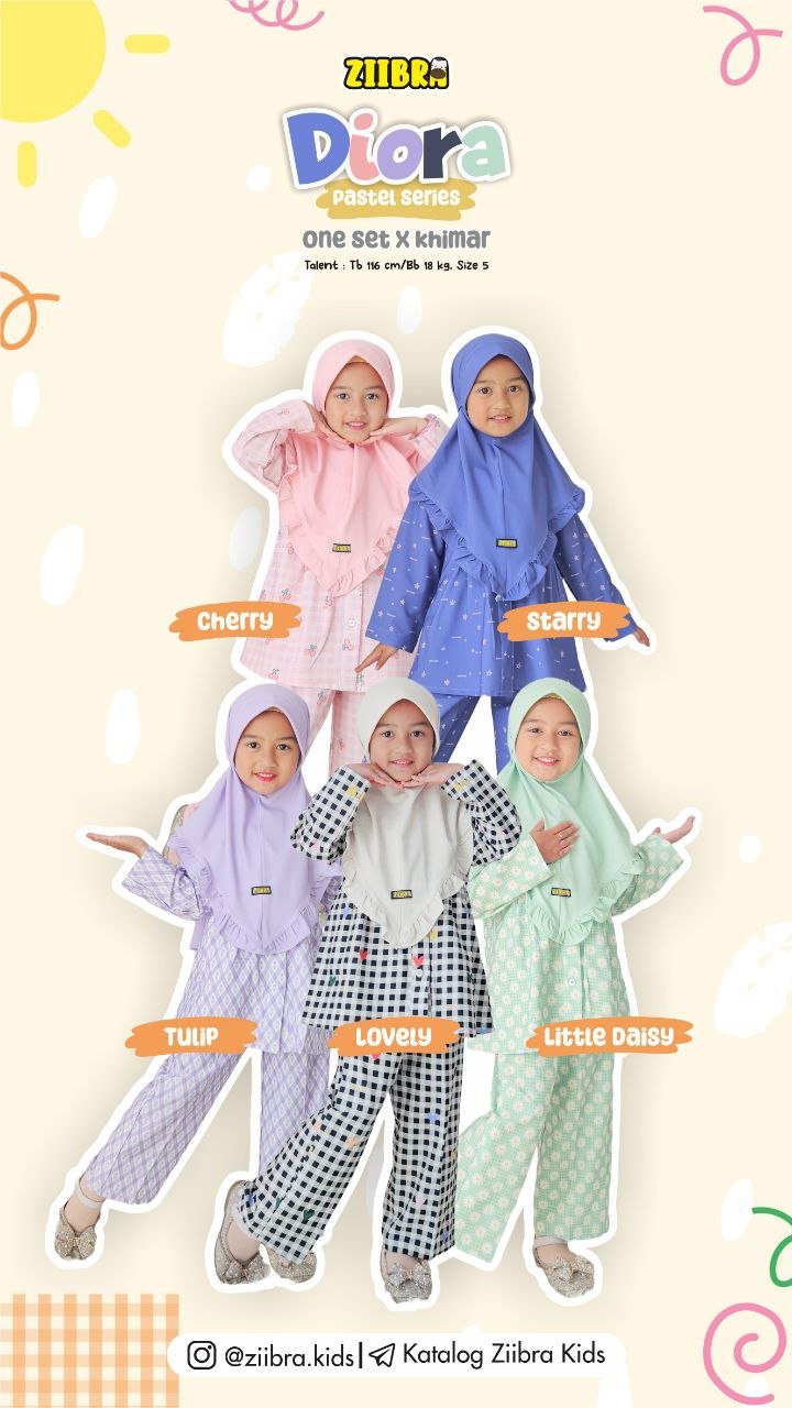 DIORA PASTEL TUNIK SET