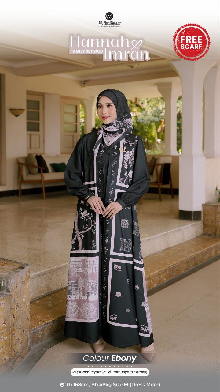 HANNAH DRESS MOM - Gambar 2