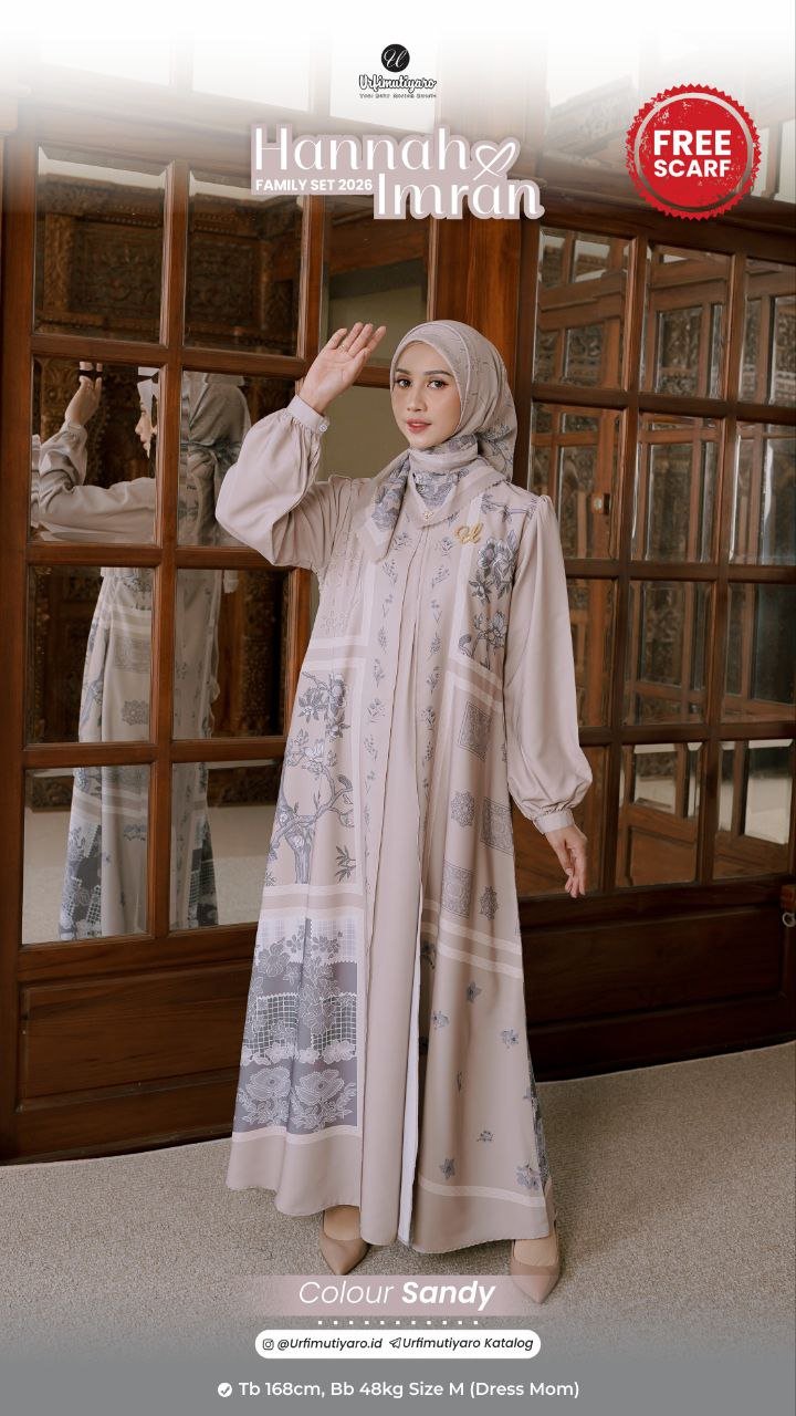 HANNAH DRESS MOM - Gambar 4