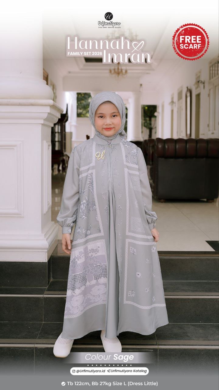 HANNAH DRESS LITTLE - Gambar 3
