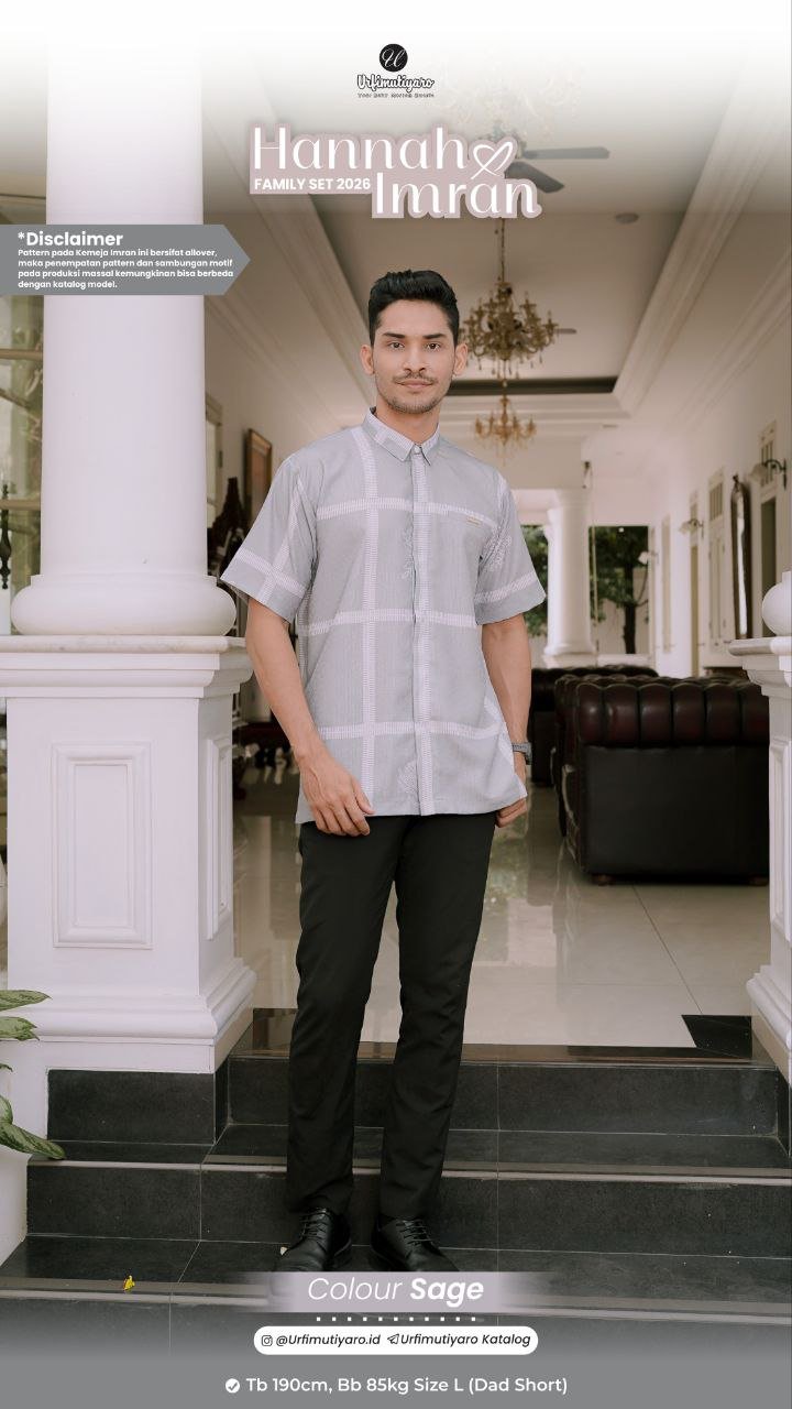 IMRAN KEMEJA DAD SHORT - Gambar 5