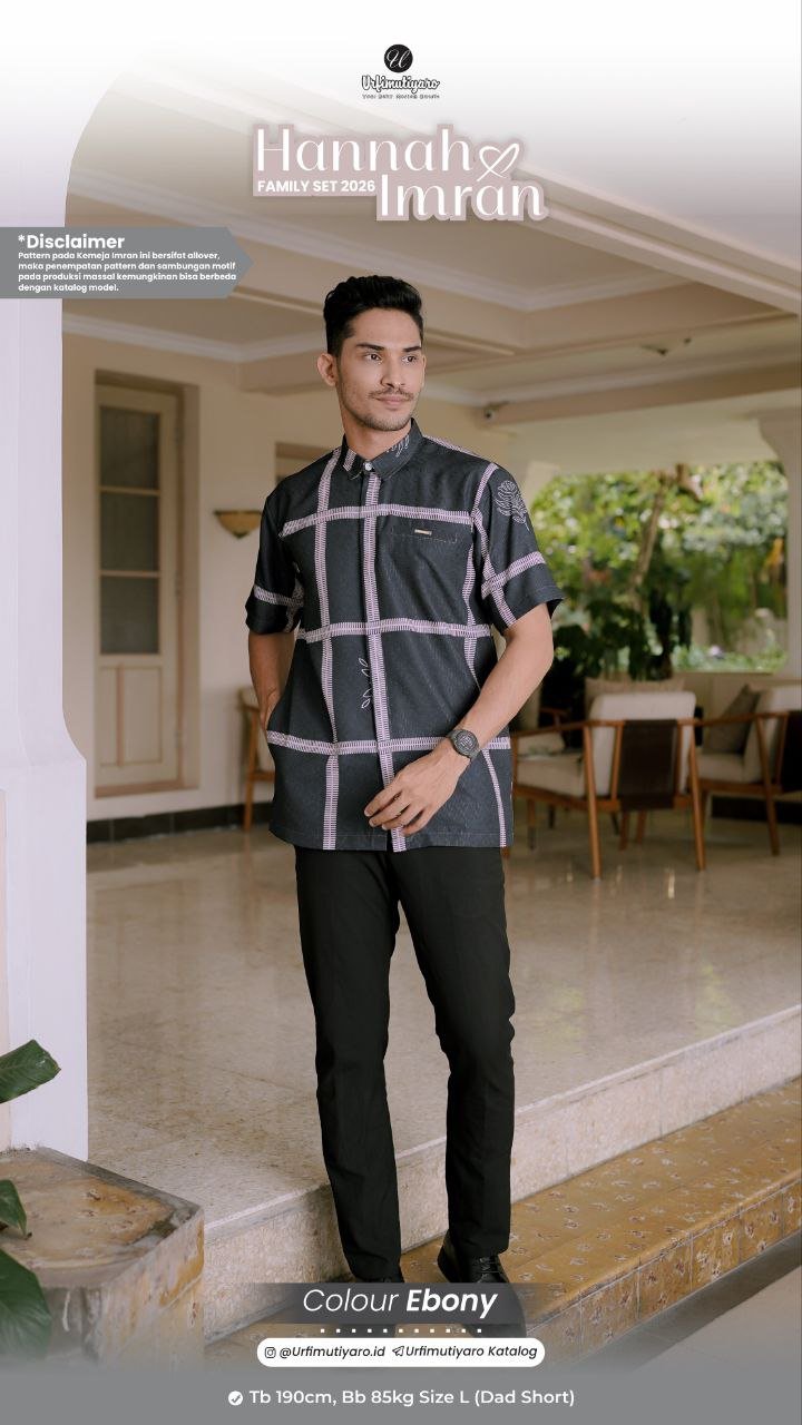 IMRAN KEMEJA DAD SHORT - Gambar 2