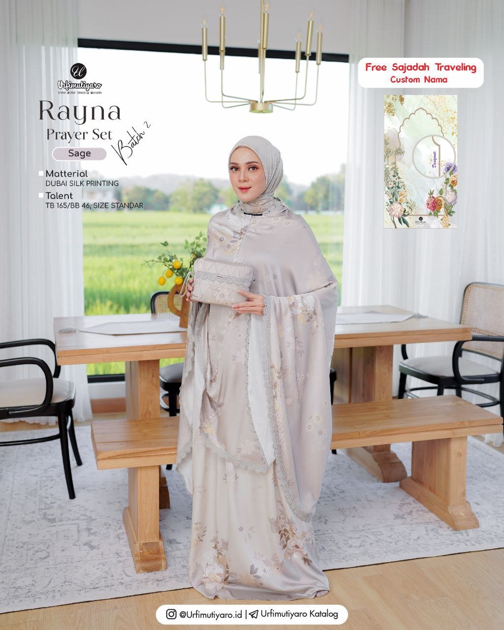 RAYNA PRAYER SET GRADE B - Gambar 2