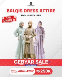 BALQIS DRESS ATTIRE GRADE B