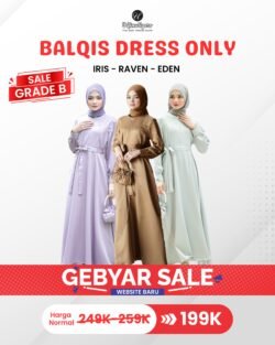 BALQIS DRESS ONLY MOM GRADE B
