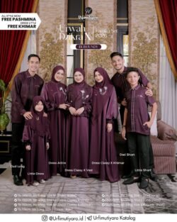 URWAH X DZIKRA BURGUNDY