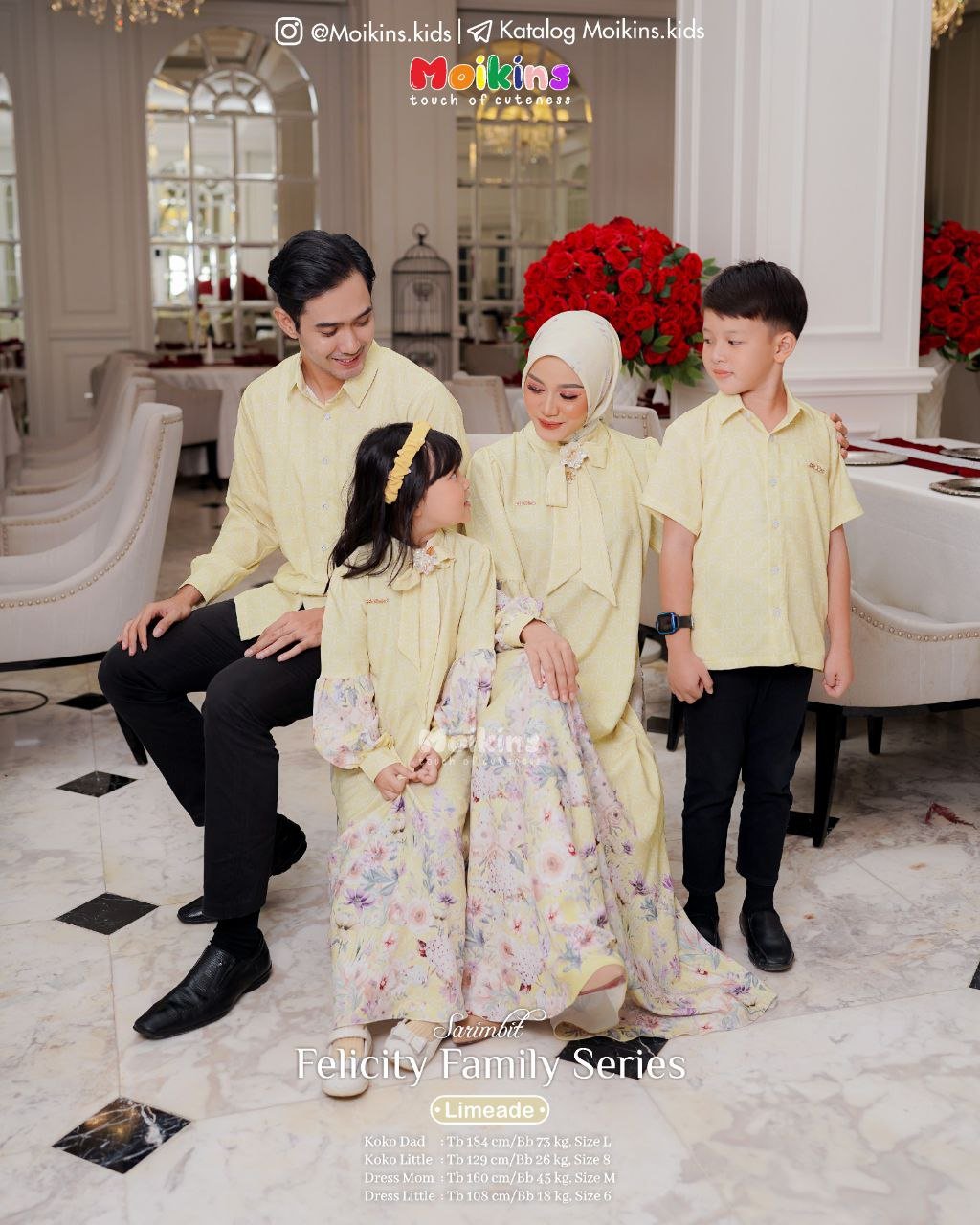 FELICITY FAMILY SET LIMEADE
