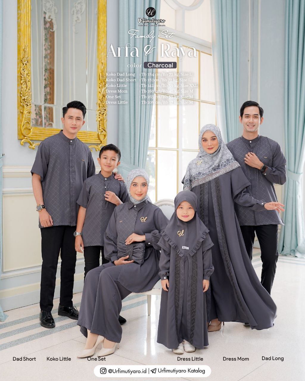 ARFA X RAYA CHARCOAL