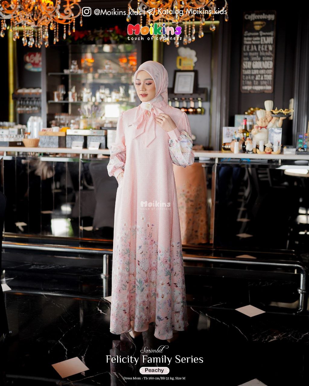 FELICITY FAMILY SET PEACHY - Gambar 7