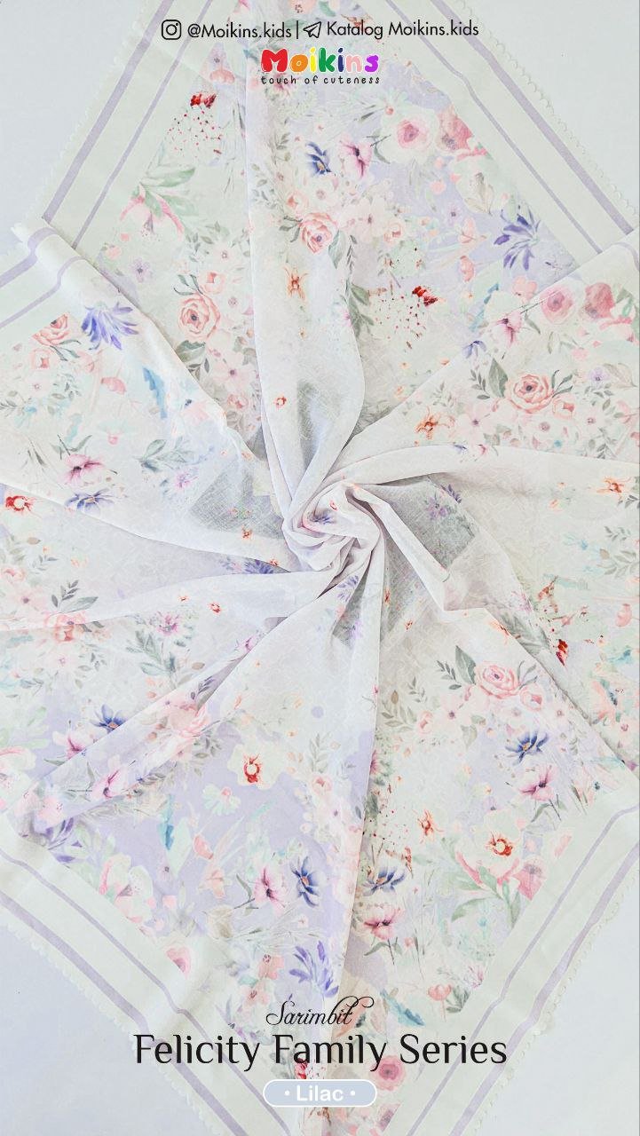 FELICITY FAMILY SET LILAC - Gambar 8