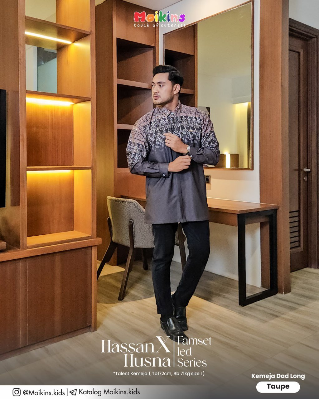 HASSAN X HUSNA TAUPE - Gambar 7