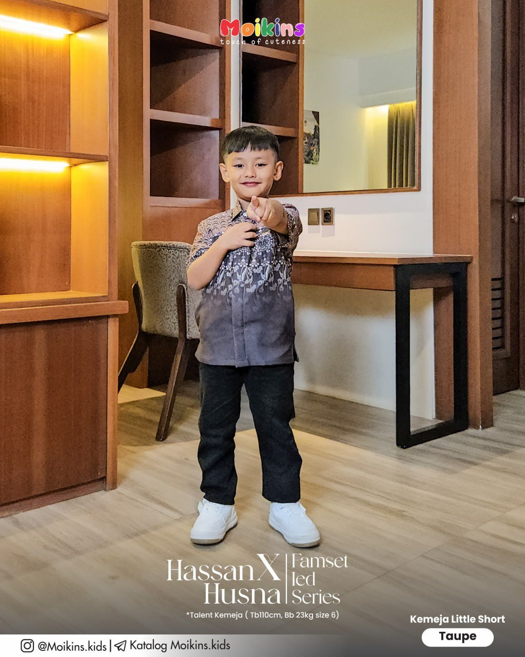 HASSAN X HUSNA TAUPE - Gambar 5