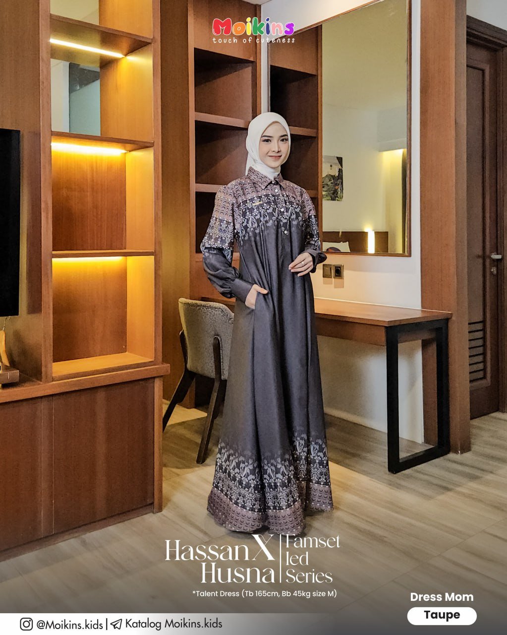 HASSAN X HUSNA TAUPE - Gambar 4
