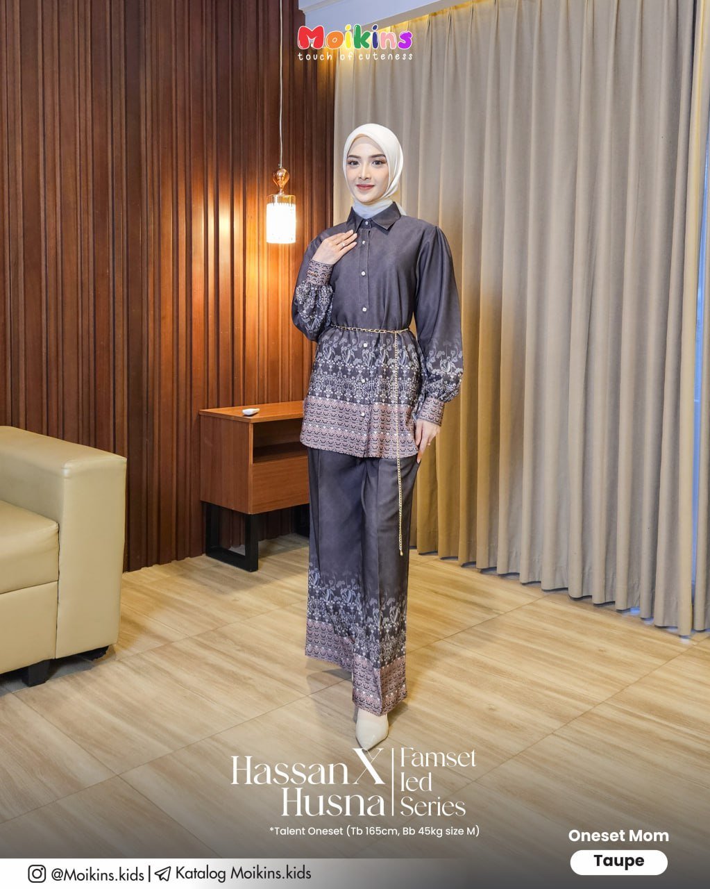 HASSAN X HUSNA TAUPE - Gambar 3