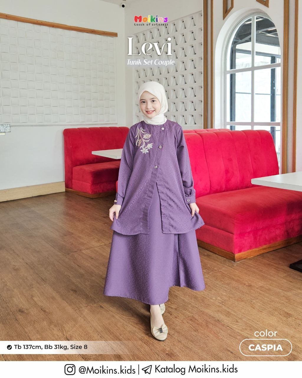 LEVI TUNIK SET CASPIA - Gambar 2