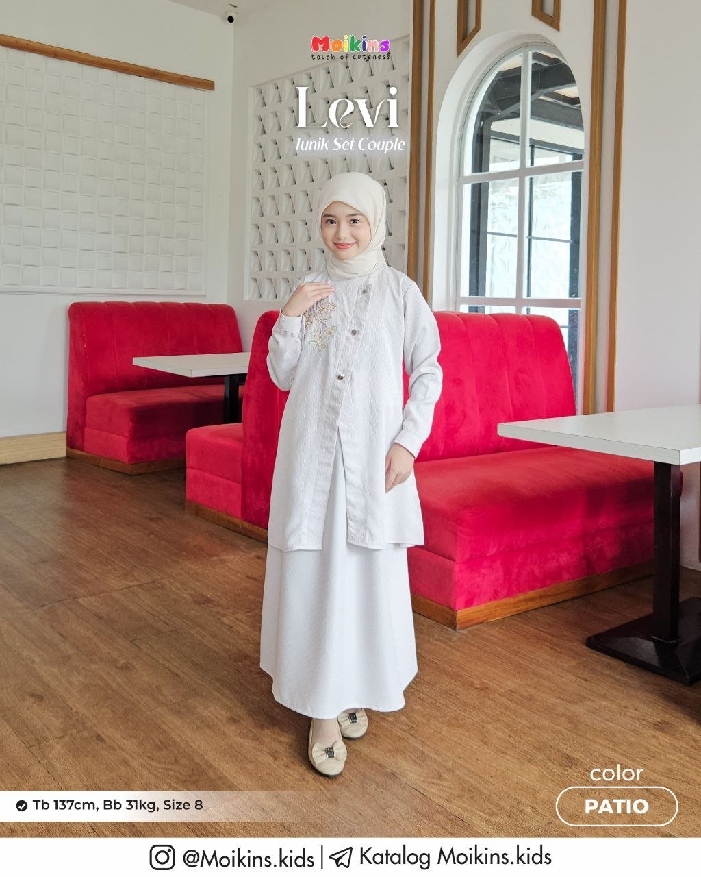 LEVI TUNIK SET PATIO - Gambar 2