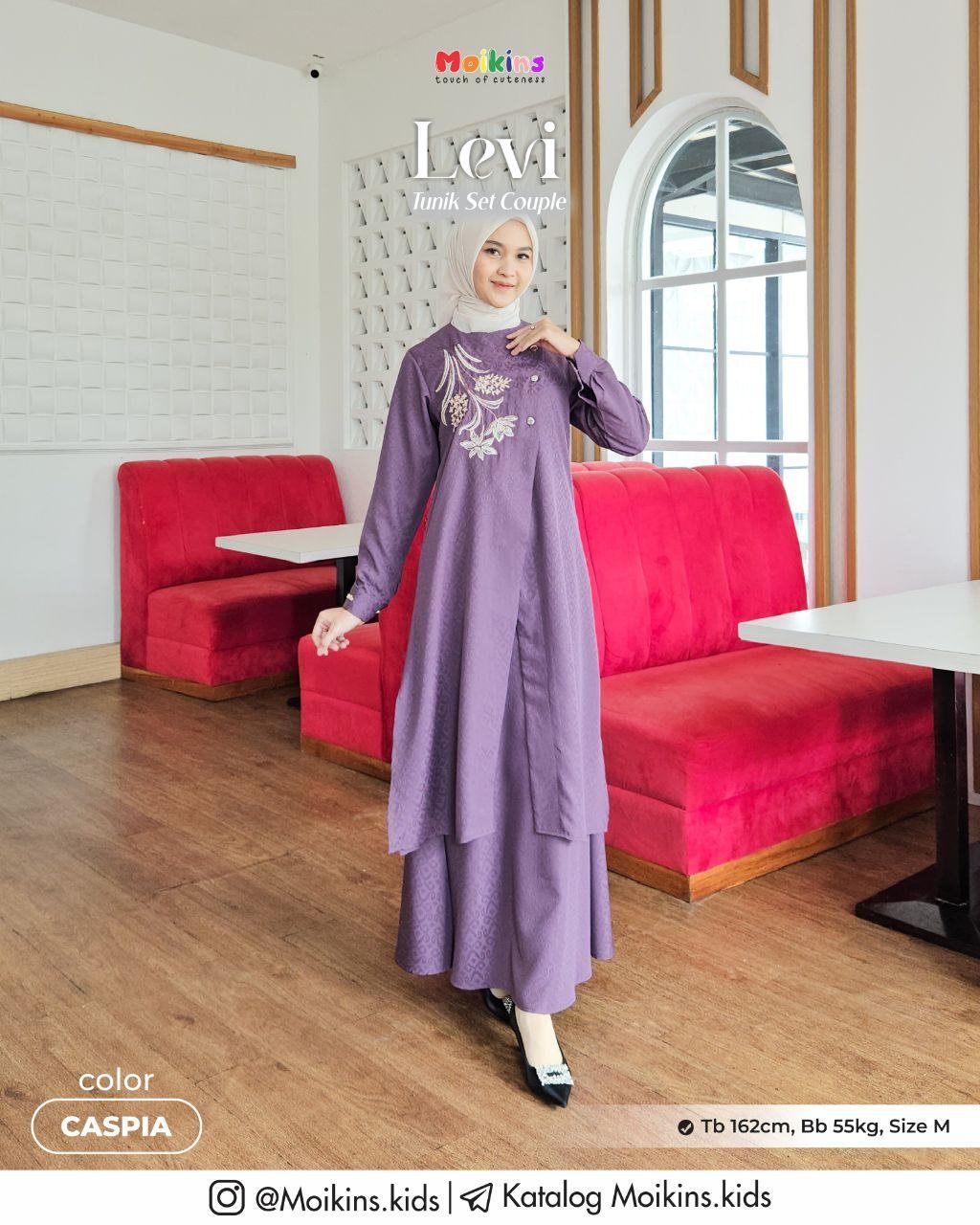 LEVI TUNIK SET CASPIA - Gambar 3