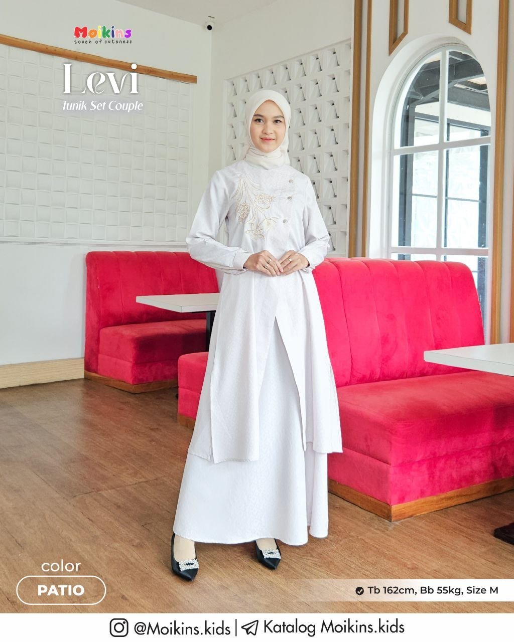 LEVI TUNIK SET PATIO - Gambar 3