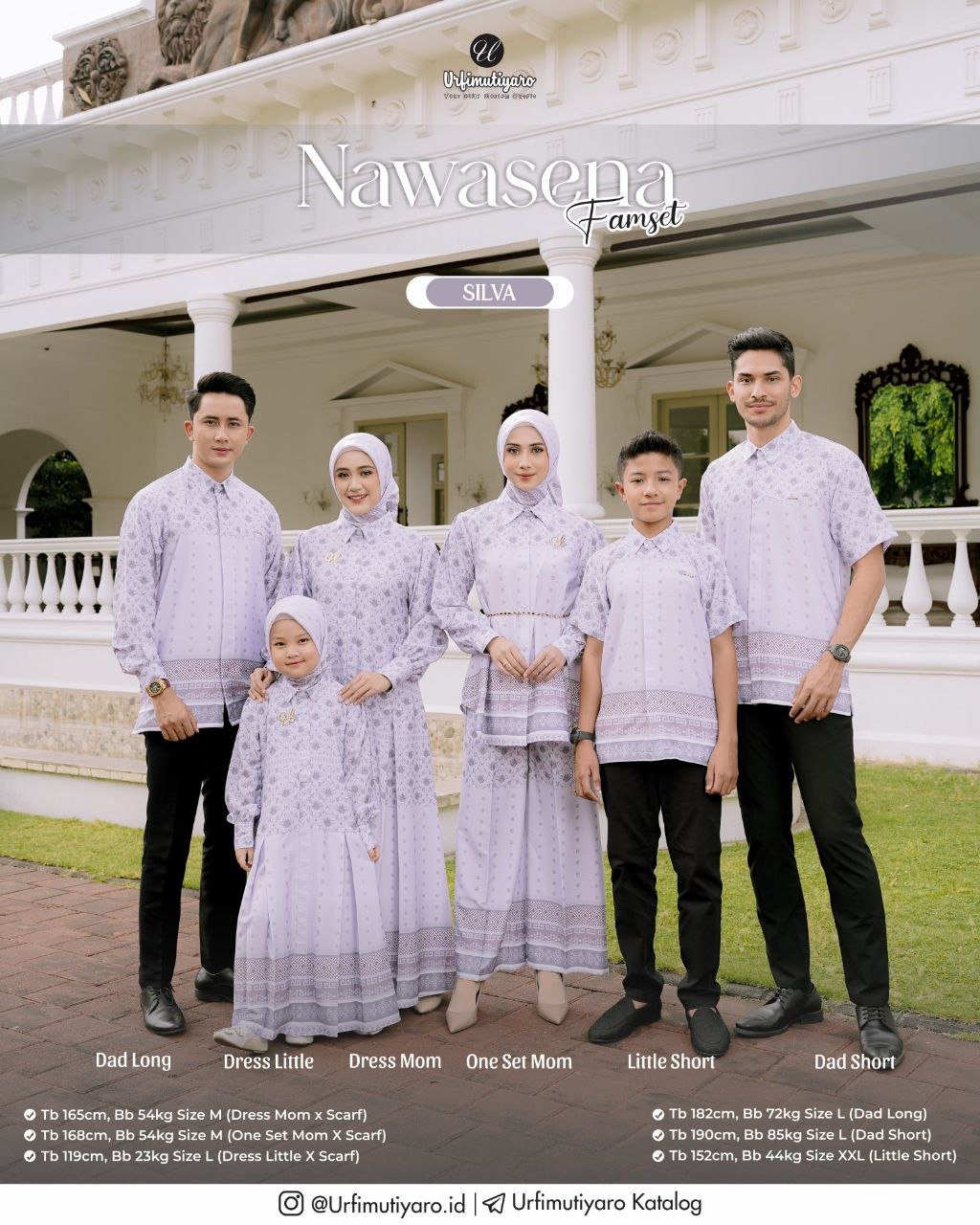 NAWASENA FAMILY SET SILVA