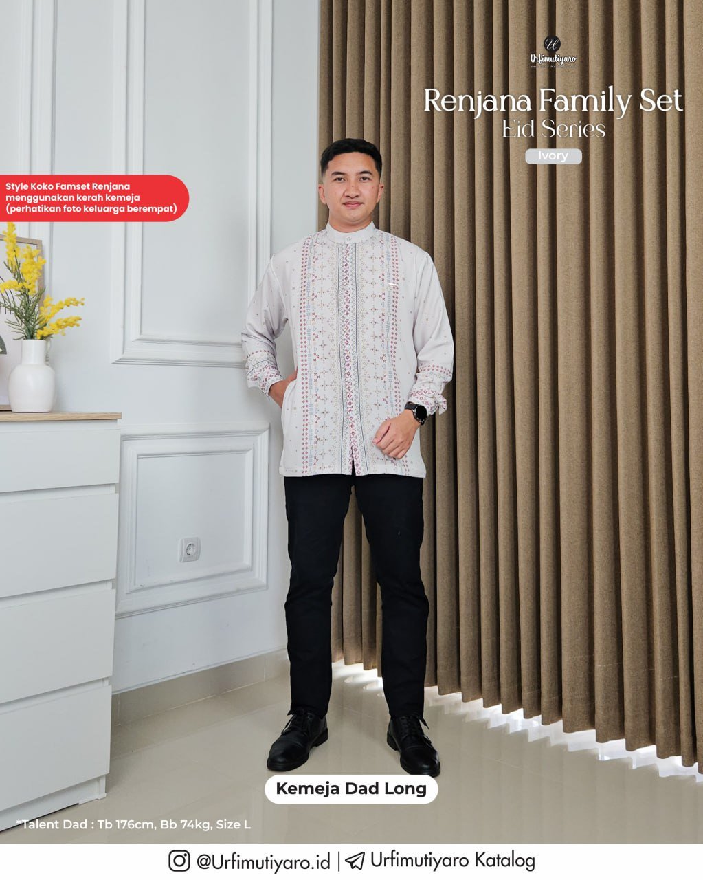 RENJANA FAMILY SET IVORY - Gambar 6