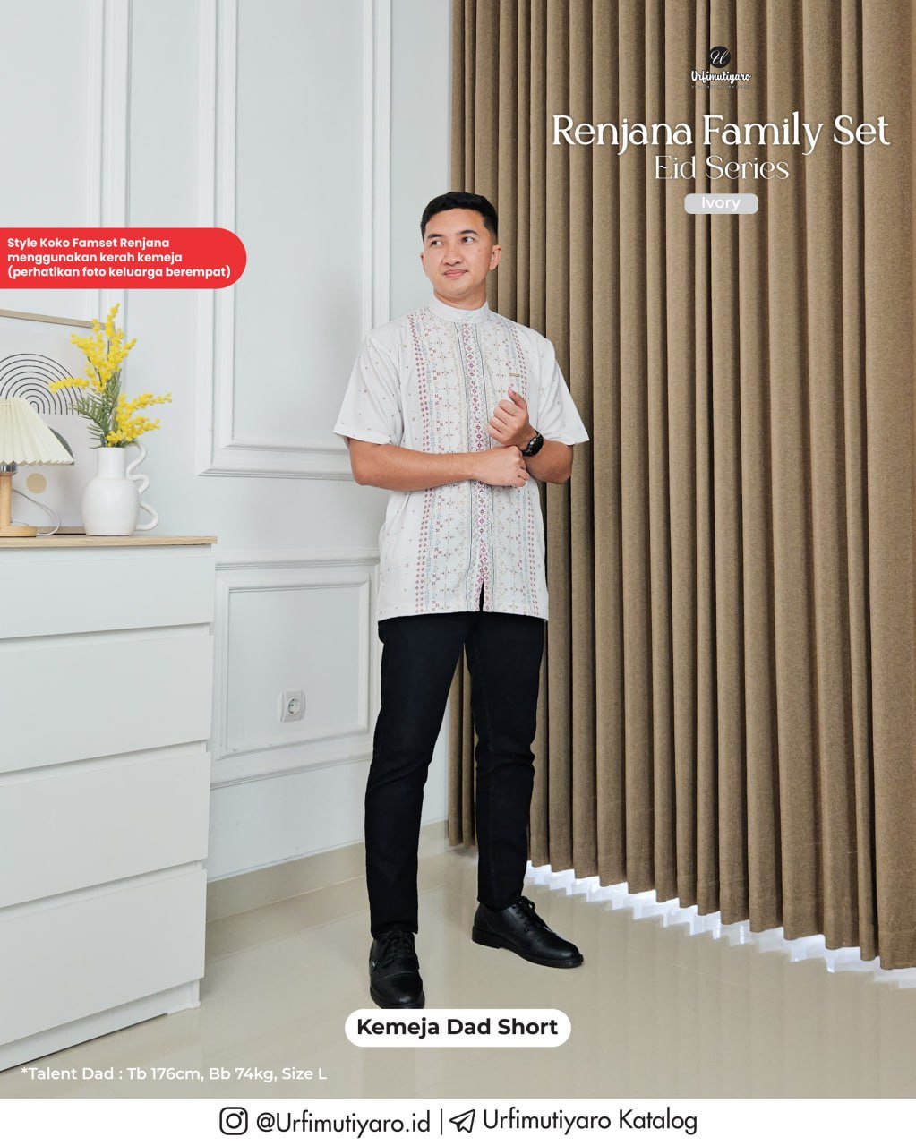 RENJANA FAMILY SET IVORY - Gambar 7