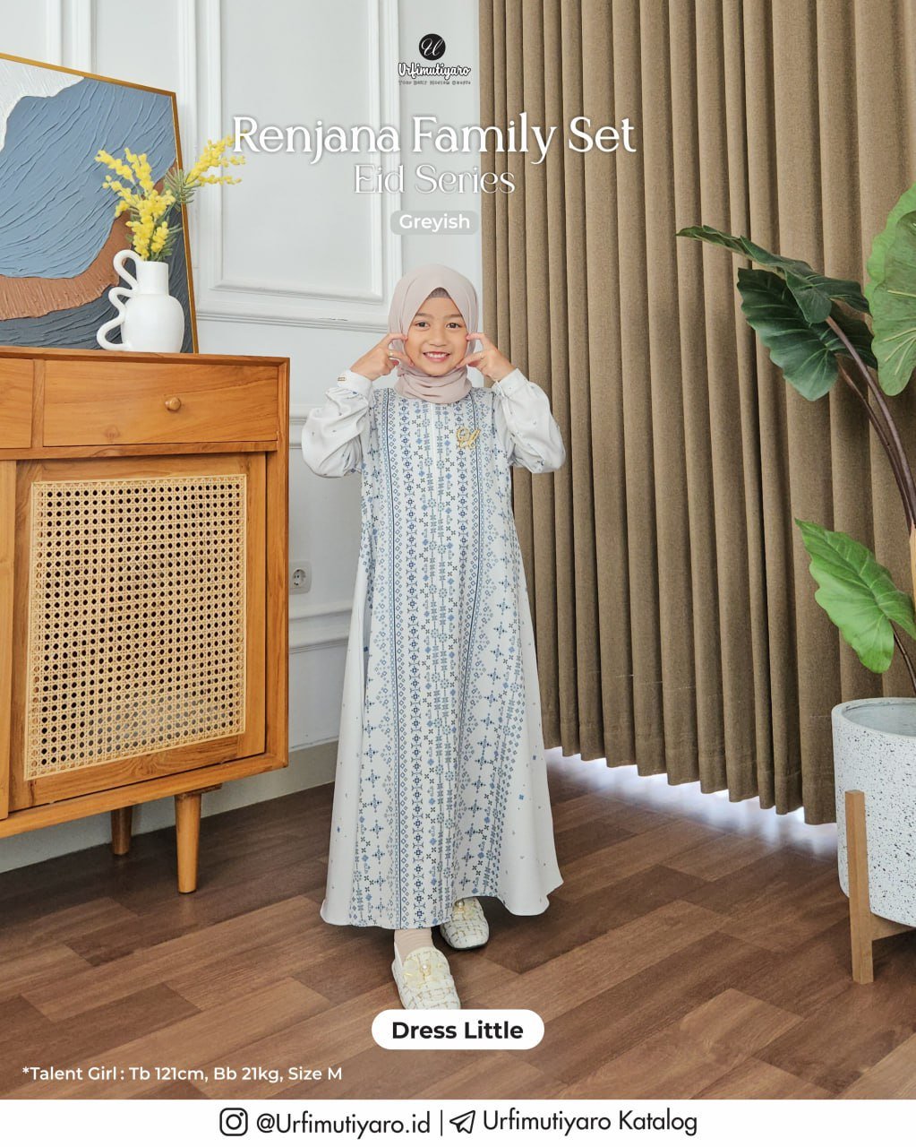 RENJANA FAMILY SET GREYISH - Gambar 5