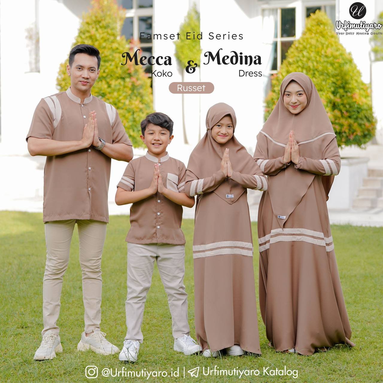 FAMSET MECCA MEDINA RUSSET
