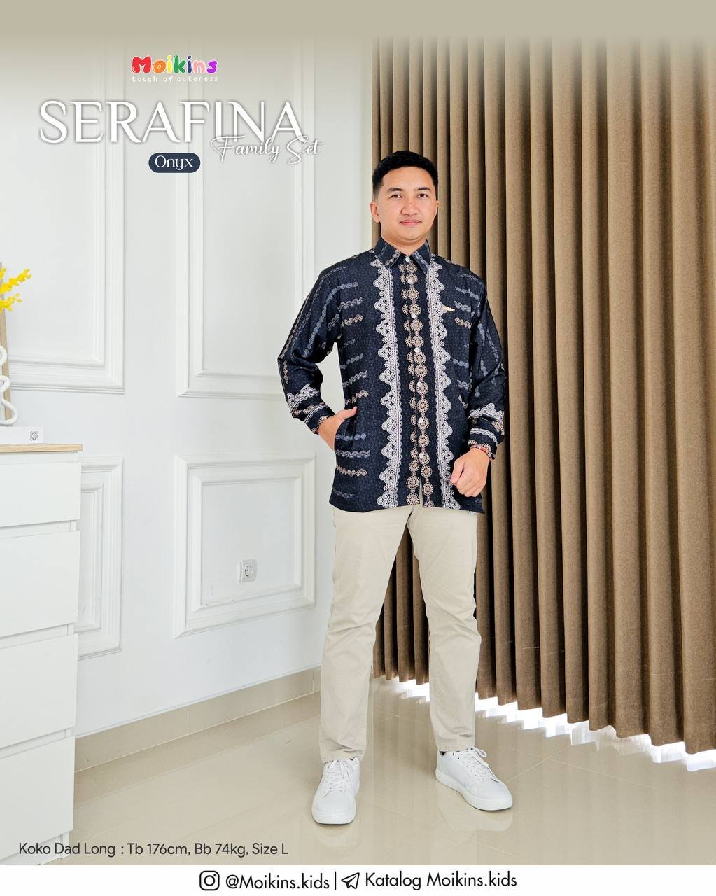 SERAFINA FAMILY SET ONYX - Gambar 5