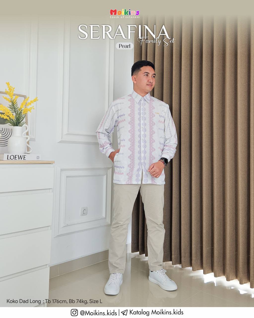 SERAFINA FAMILY SET PEARL - Gambar 5