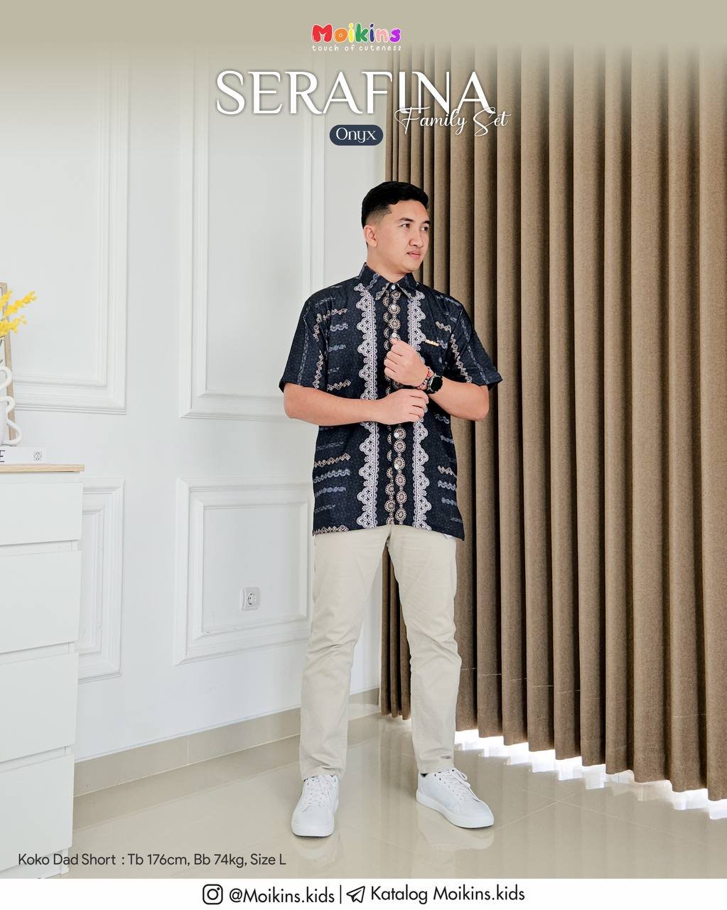 SERAFINA FAMILY SET ONYX - Gambar 6