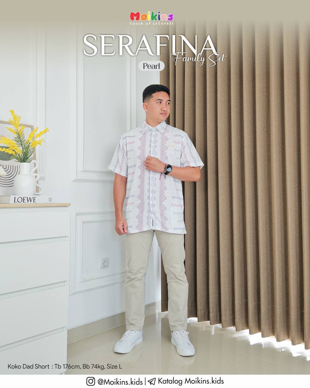 SERAFINA FAMILY SET PEARL - Gambar 6