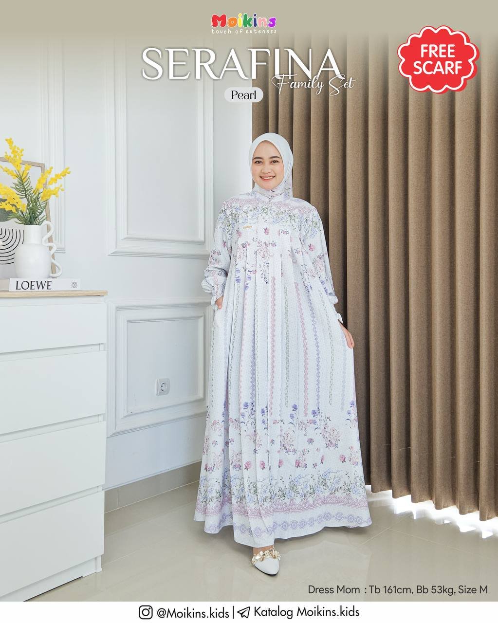 SERAFINA FAMILY SET PEARL - Gambar 4