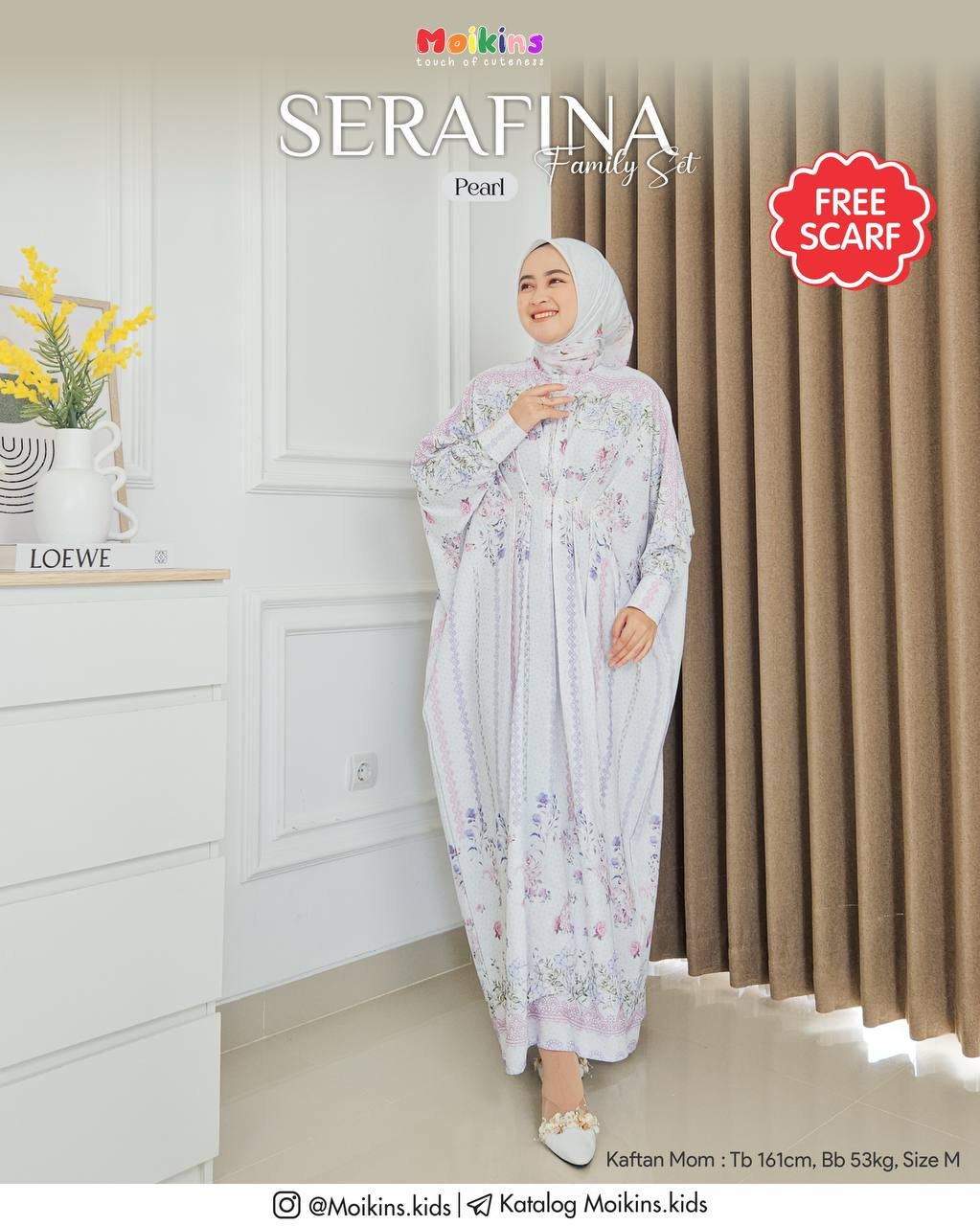 SERAFINA FAMILY SET PEARL - Gambar 3