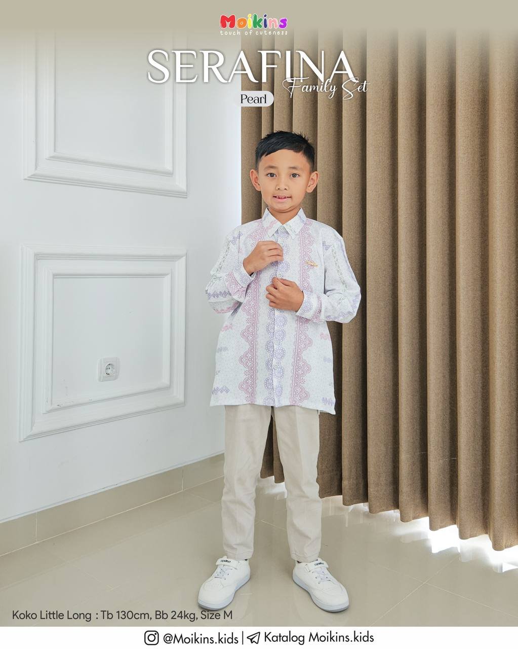 SERAFINA FAMILY SET PEARL - Gambar 7