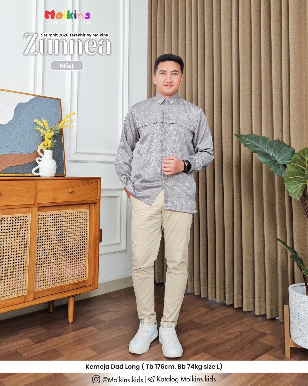 ZUNNEA FAMSET EID SERIES MIST - Gambar 5