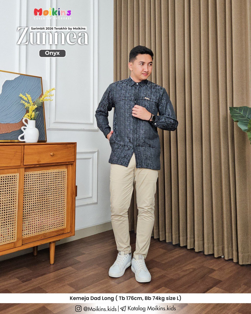 ZUNNEA FAMSET EID SERIES ONYX - Gambar 5
