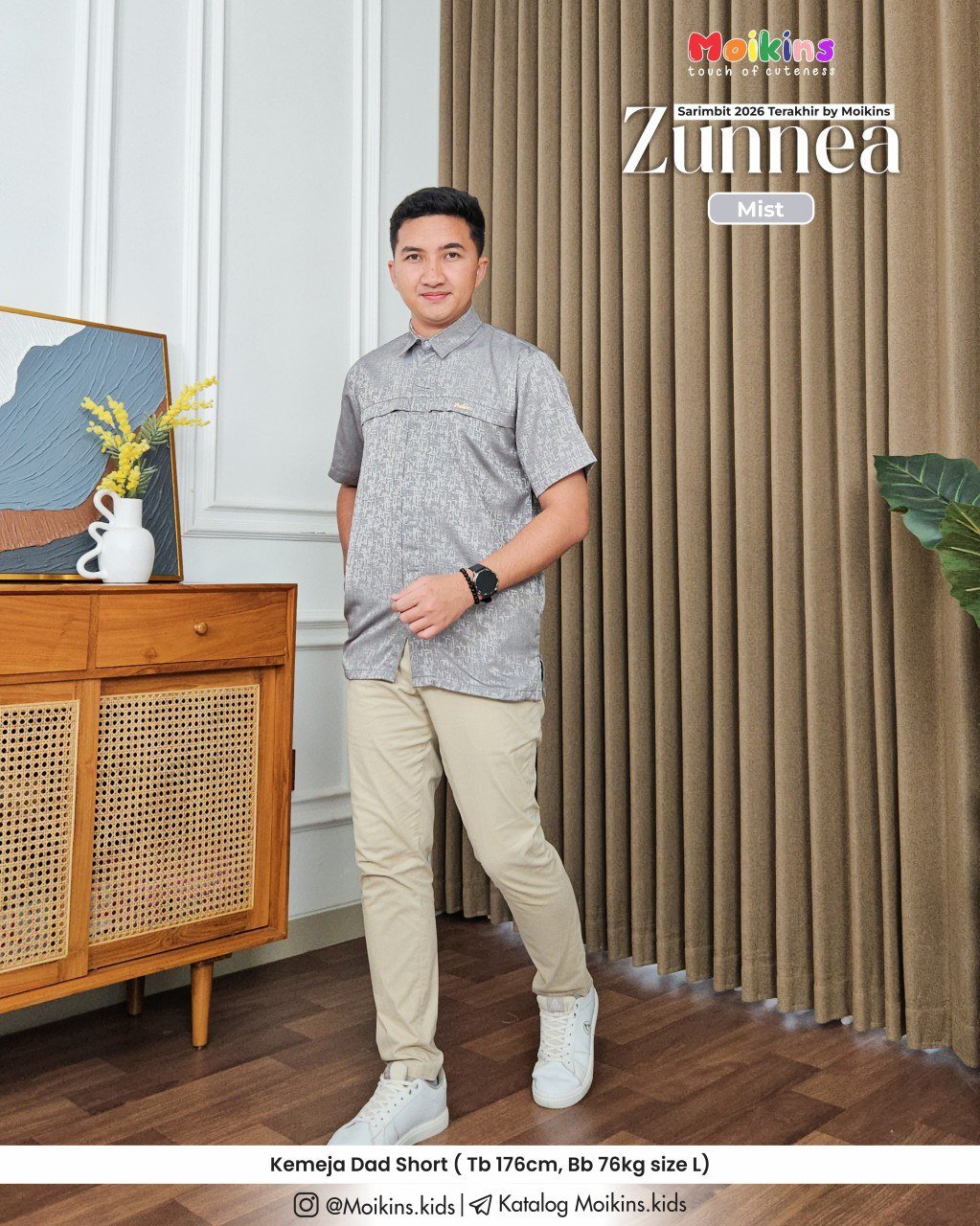 ZUNNEA FAMSET EID SERIES MIST - Gambar 6