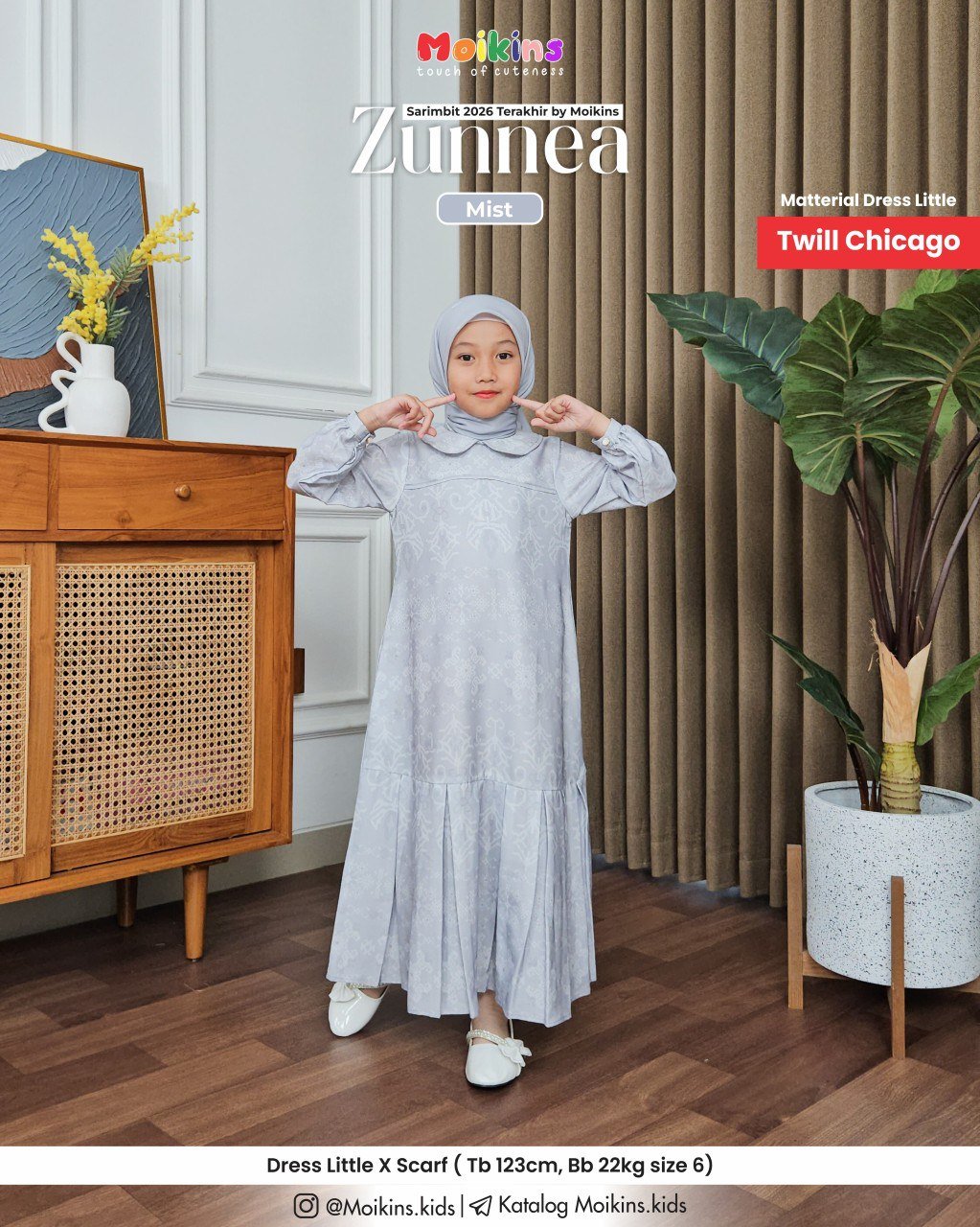 ZUNNEA FAMSET EID SERIES MIST - Gambar 4