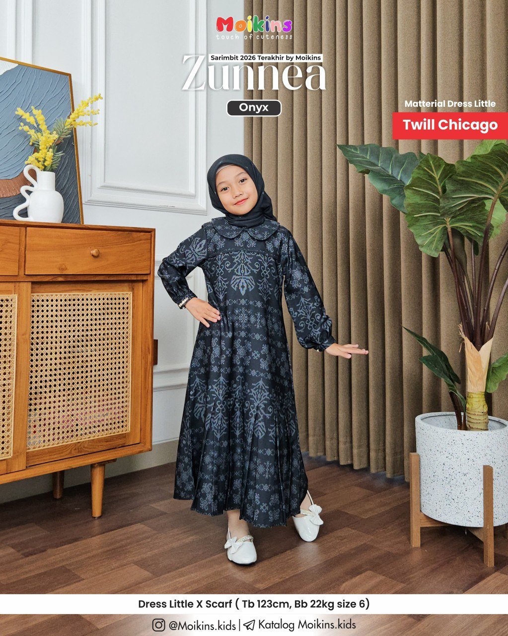 ZUNNEA FAMSET EID SERIES ONYX - Gambar 4