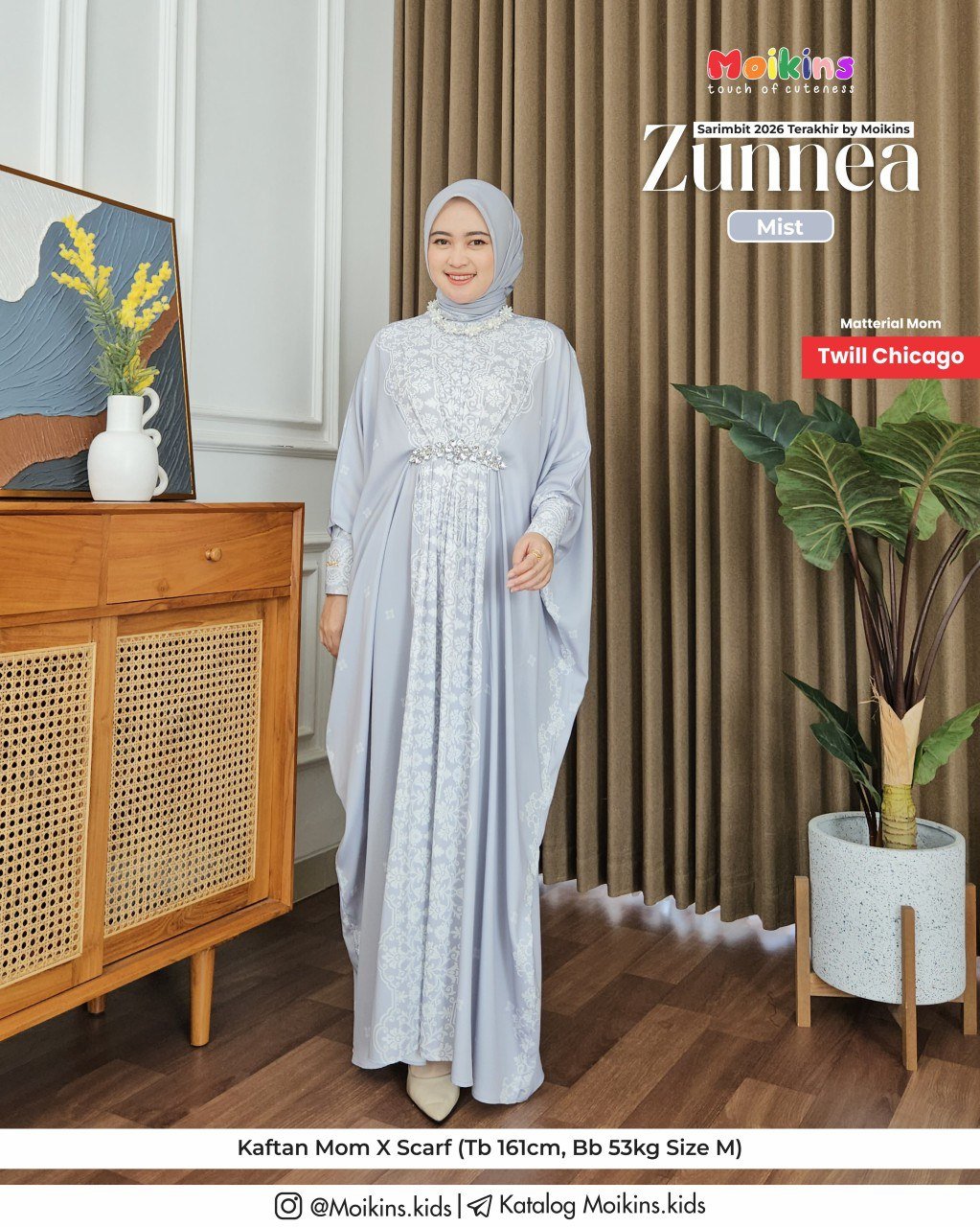 ZUNNEA FAMSET EID SERIES MIST - Gambar 2