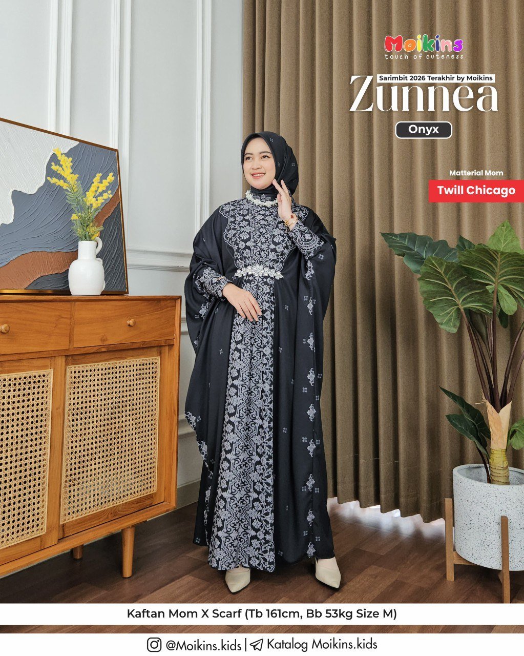 ZUNNEA FAMSET EID SERIES ONYX - Gambar 2