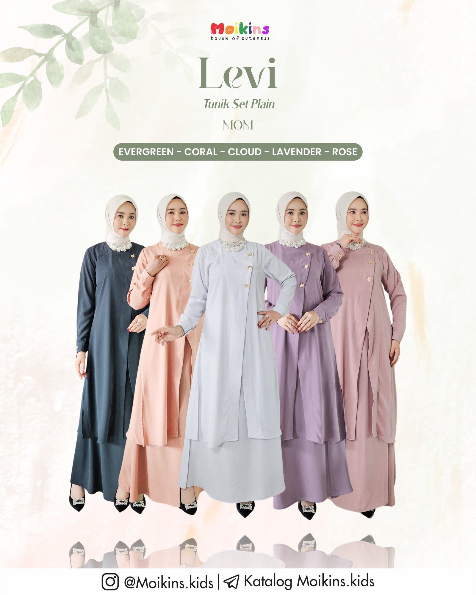 LEVI TUNIK SET PLAIN
